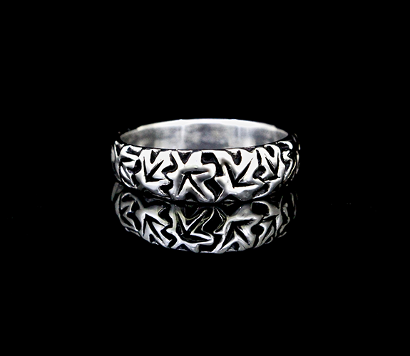 "Tumbling Maple Leaves" Sterling Silver Ring - Jeff Mckenzie | PNW Fine Handmade Jewelry